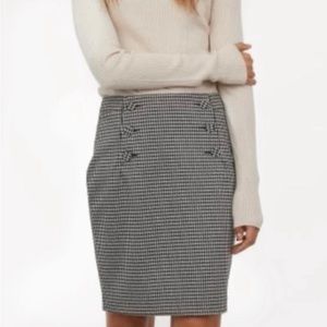 ✨H&M✨ Houndstooth Knee-length Pencil Skirt Size 4